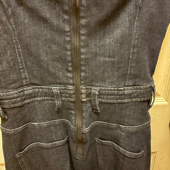 Lee Body Optix x Cushnie Denim Cutout Midi Dress Size 10 NWT - Picture 8 of 11